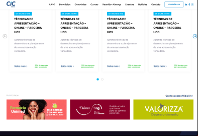Banner no site